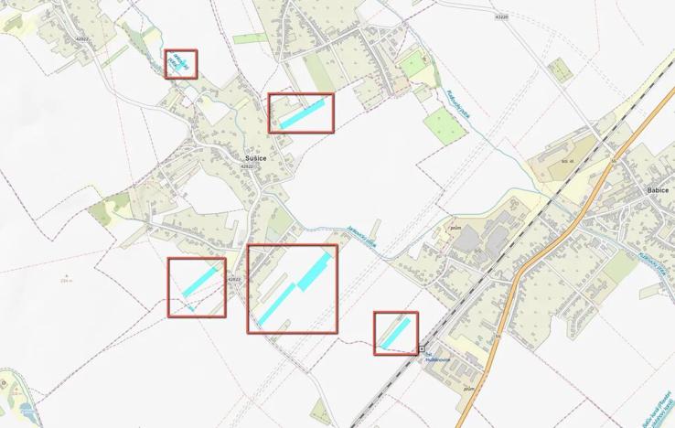 Prodej pole, Sušice, 32533 m2