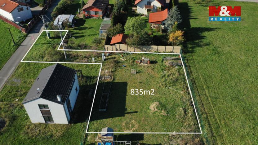 Prodej pozemku pro bydlení, Malá Hraštice - Velká Hraštice, 835 m2