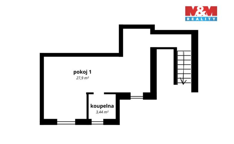 Prodej bytu 1+kk, Praha - Ruzyně, Duchcovská, 36 m2