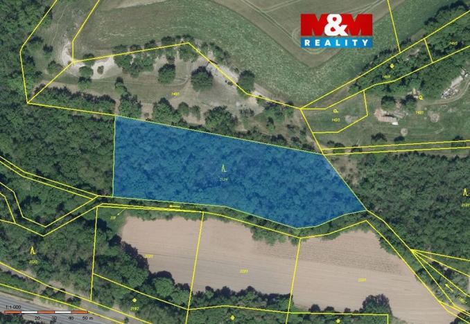 Prodej lesa, Lipno - Lipenec, 6203 m2