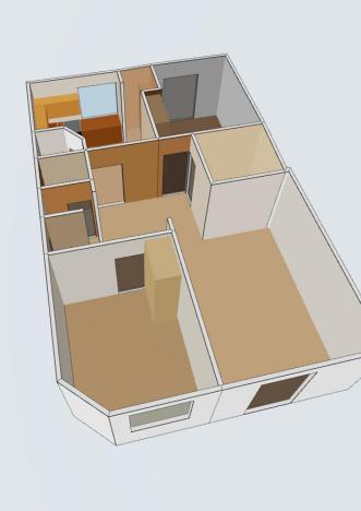 Pronájem bytu 3+1, České Budějovice, Nová, 74 m2
