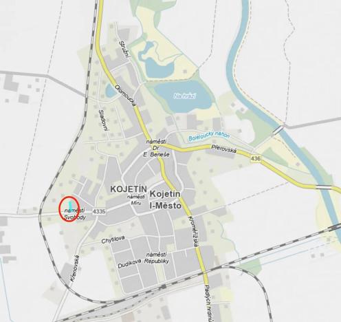 Prodej rodinného domu, Kojetín, náměstí Svobody, 60 m2