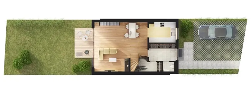 Pronájem rodinného domu, Kutná Hora, Švestková, 105 m2