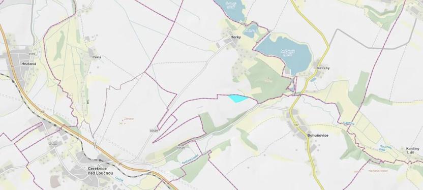 Prodej pole, Horky, 59562 m2