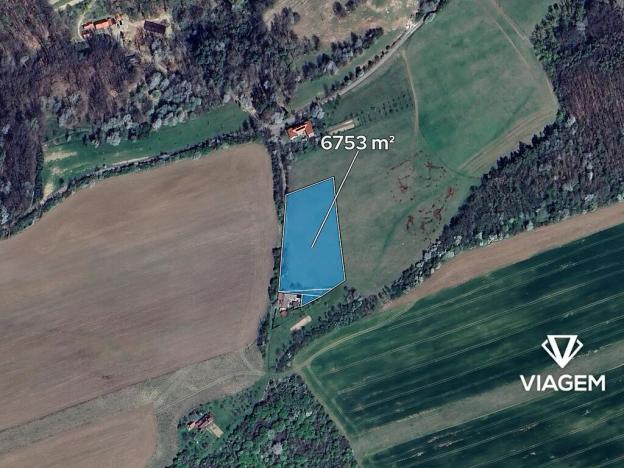 Prodej podílu pole, Stříbrnice, 675 m2