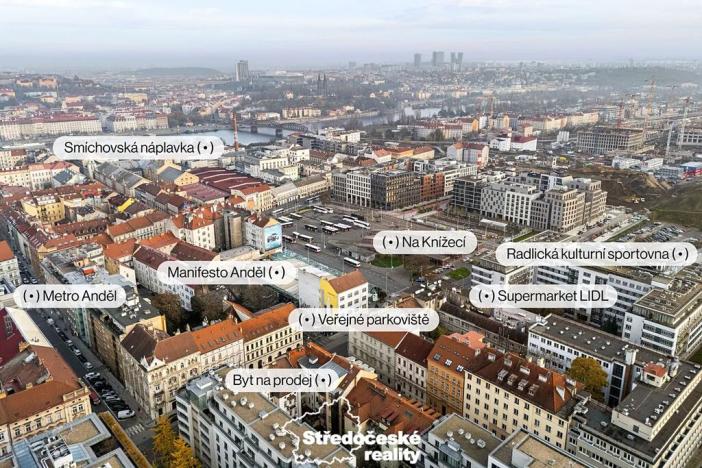 Prodej bytu 2+kk, Praha - Smíchov, Klicperova, 60 m2