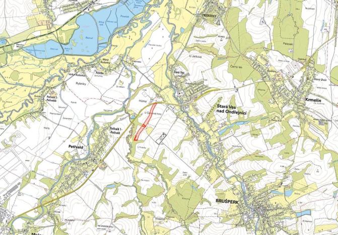 Prodej pole, Stará Ves nad Ondřejnicí, 91265 m2