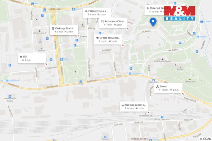 Prodej bytu 3+1, Ústí nad Labem - Krásné Březno, Keplerova, 73 m2