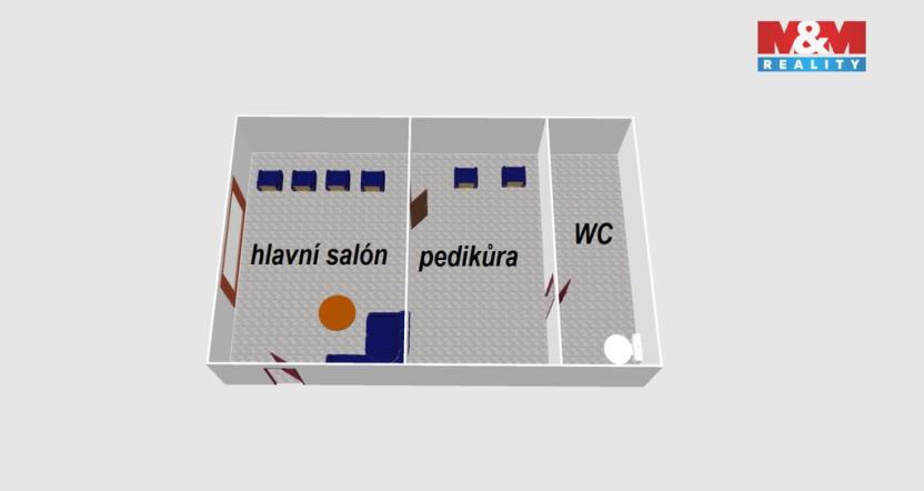 Prodej obchodního prostoru, Náchod, 65 m2