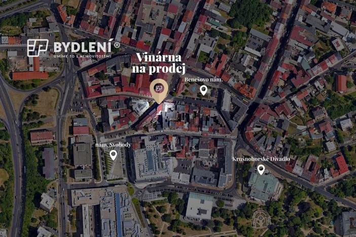 Prodej restaurace, Teplice, U radnice, 340 m2