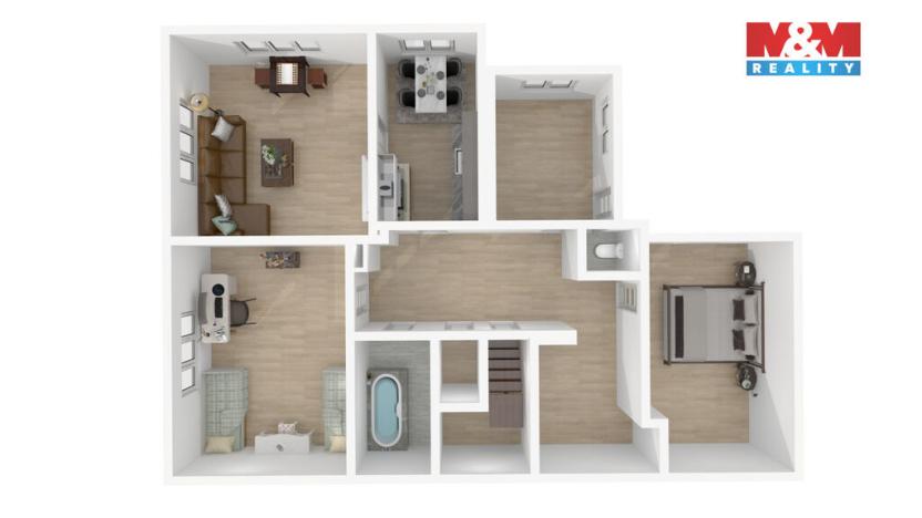 Prodej rodinného domu, Hořovice, 9. května, 120 m2