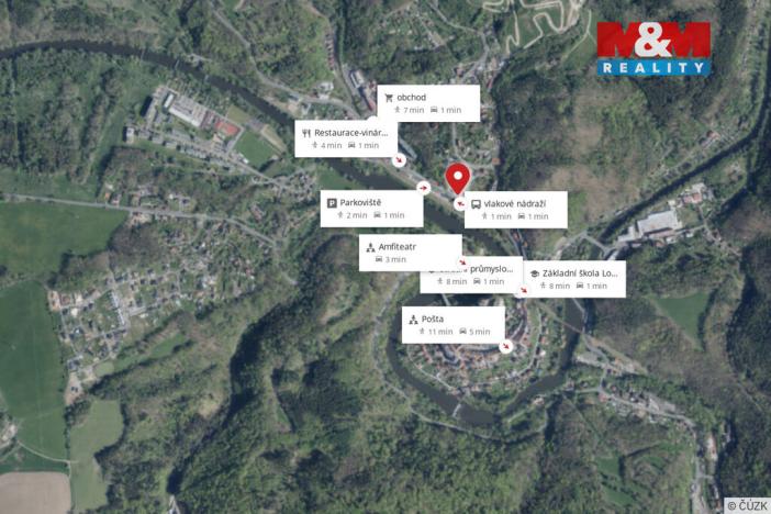 Prodej bytu 2+1, Loket, Nádražní, 45 m2