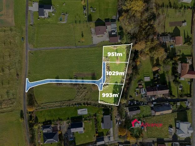 Prodej pozemku pro bydlení, Sedlnice, 1029 m2