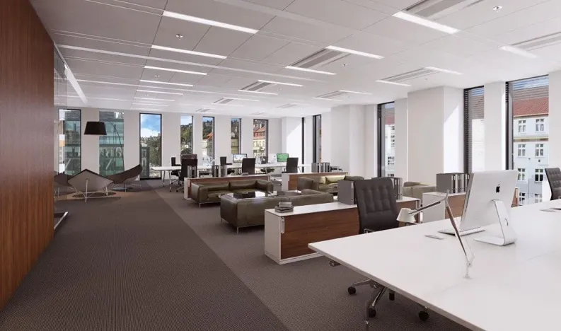 Pronájem kanceláře, Praha - Dejvice, Evropská, 1400 m2