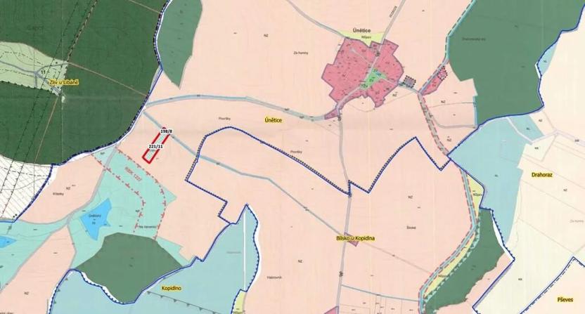 Prodej pole, Údrnice, 5986 m2