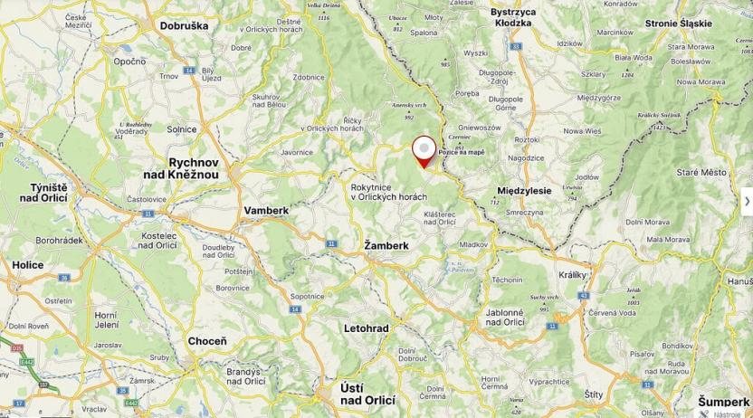 Prodej pozemku, Bartošovice v Orlických horách, 1201 m2