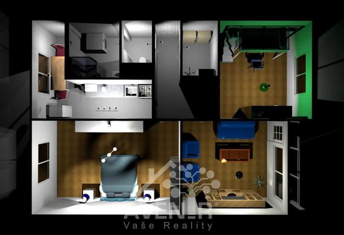 Prodej bytu 3+1, Liberec, Konopná, 63 m2