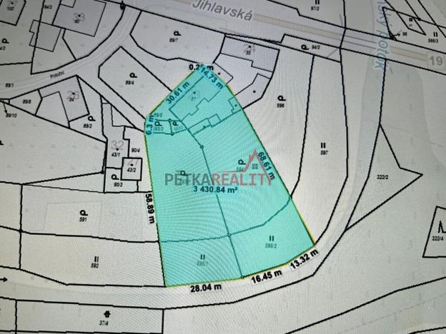 Prodej pozemku pro bydlení, Tábor, Potoční, 3286 m2