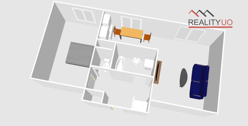 Prodej bytu 2+1, Rychnov nad Kněžnou, Jiráskova, 52 m2