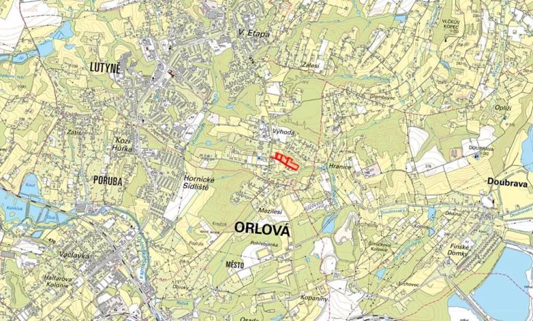 Prodej louky, Orlová, 20672 m2