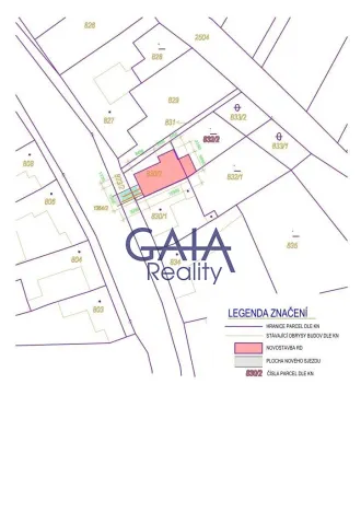 Prodej pozemku pro bydlení, Vlkoš, 547 m2