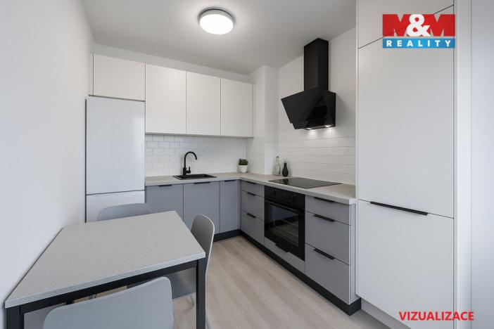 Prodej bytu 2+1, Teplice, Alejní, 46 m2