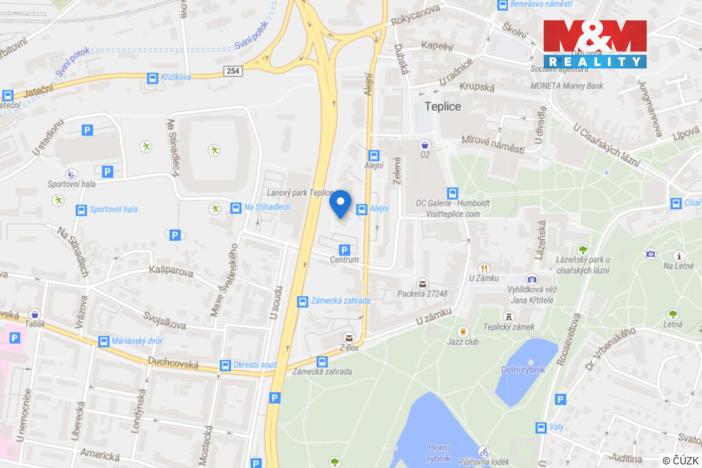 Prodej bytu 2+1, Teplice, Alejní, 46 m2