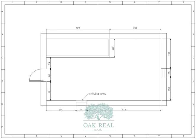 Pronájem rodinného domu, Bystřice, 80 m2