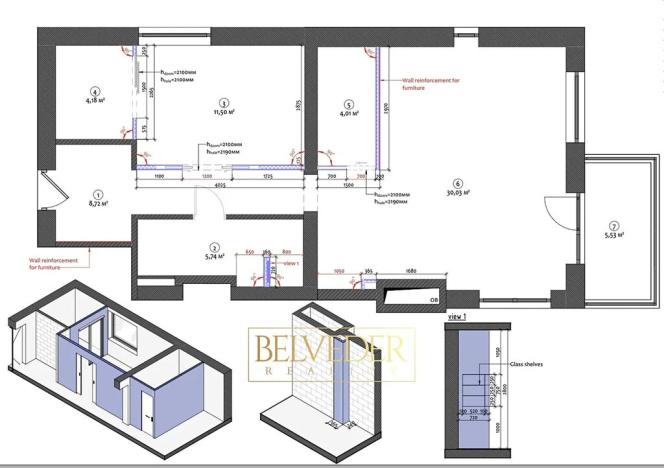 Prodej bytu 2+kk, Teplice, Albrechtova, 70 m2