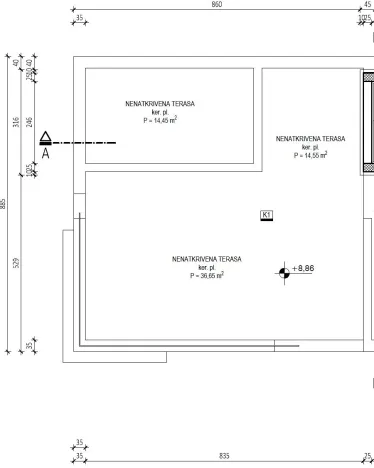 Prodej bytu 3+kk, Privlaka, Chorvatsko, 73 m2