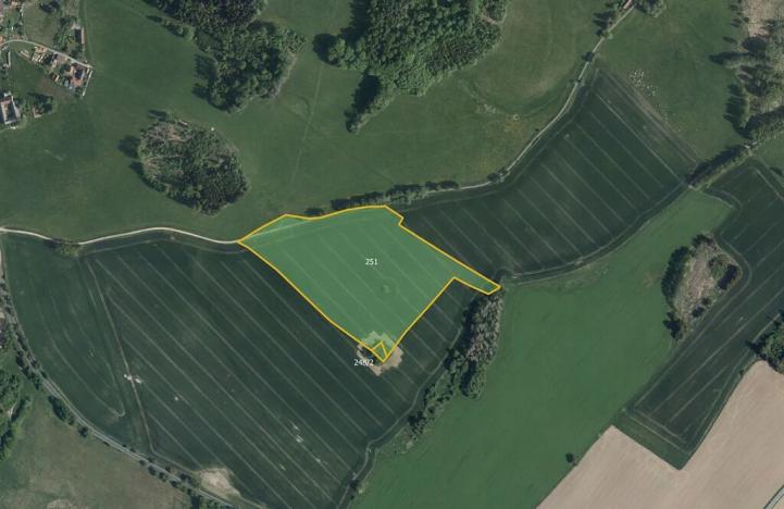 Prodej pole, Řídelov, 50644 m2