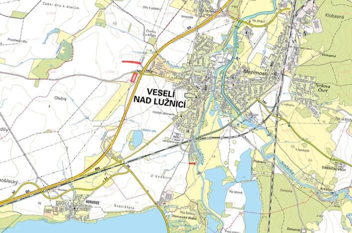 Prodej pole, Veselí nad Lužnicí, 6770 m2