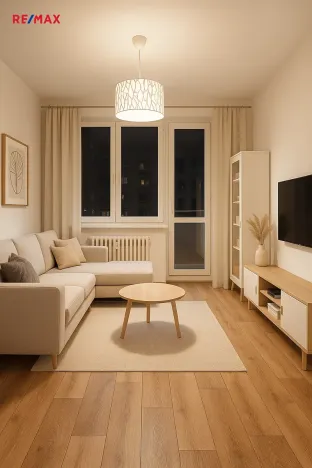 Pronájem bytu 1+1, Orlová, Masarykova třída, 39 m2