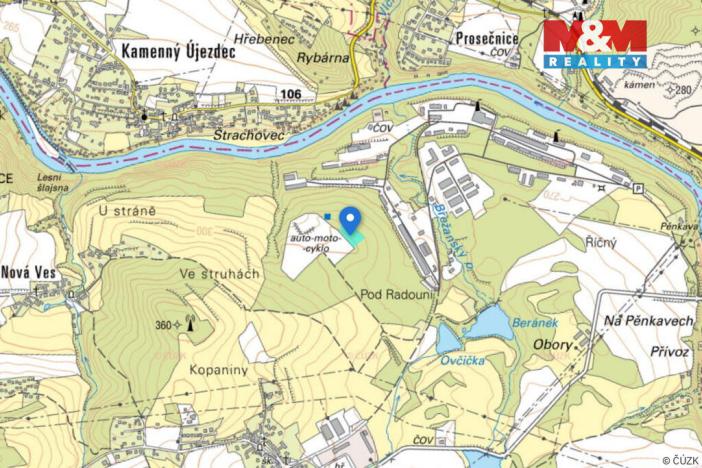 Prodej zahrady, Lešany, 5897 m2