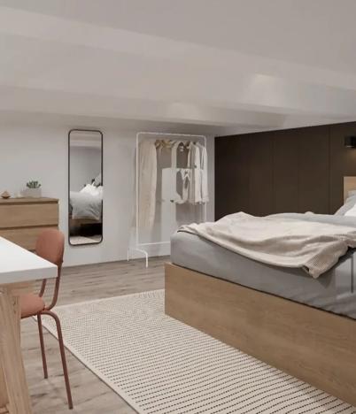 Pronájem bytu 2+kk, Praha - Vršovice, 55 m2