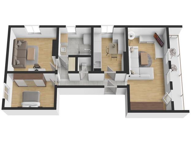 Prodej bytu 3+1, Žďár nad Sázavou, U Taferny, 72 m2