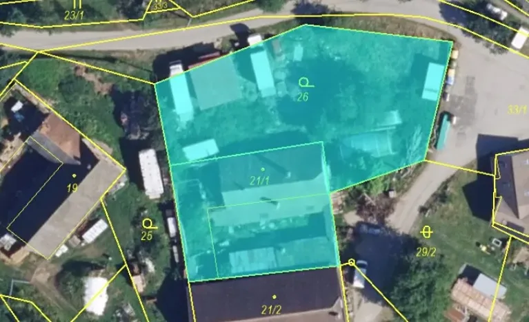 Dražba pozemku pro bydlení, Horní Poříčí, 1601 m2