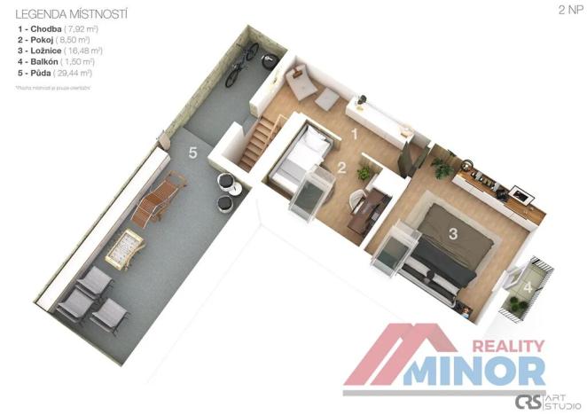 Prodej rodinného domu, Malíkovice, 92 m2