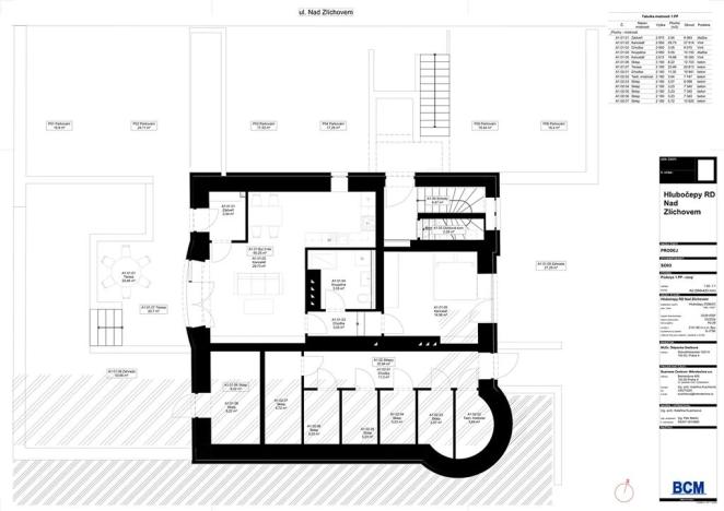 Prodej pozemku pro bydlení, Praha - Hlubočepy, Nad Zlíchovem, 1490 m2