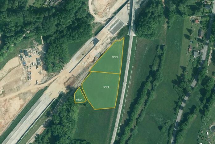 Prodej pole, Staré Hodějovice, 9685 m2