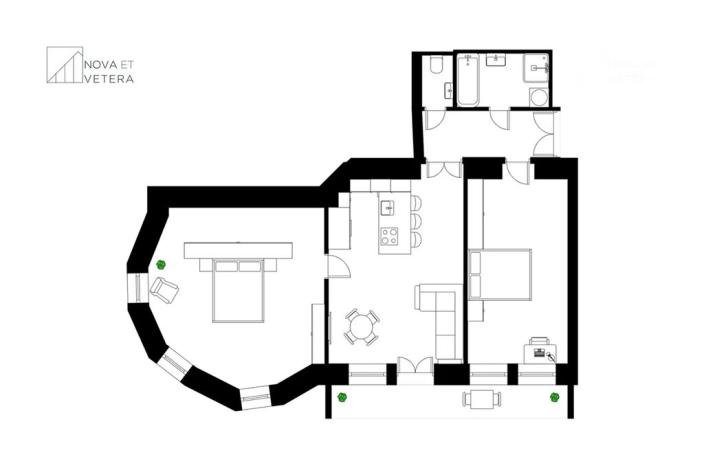 Prodej bytu 3+kk, Praha - Vršovice, Norská, 93 m2