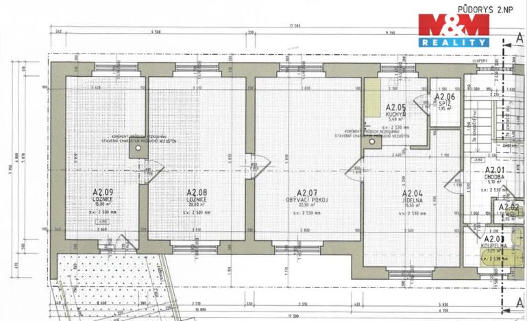 Prodej bytu 5+1, Klamoš, 136 m2