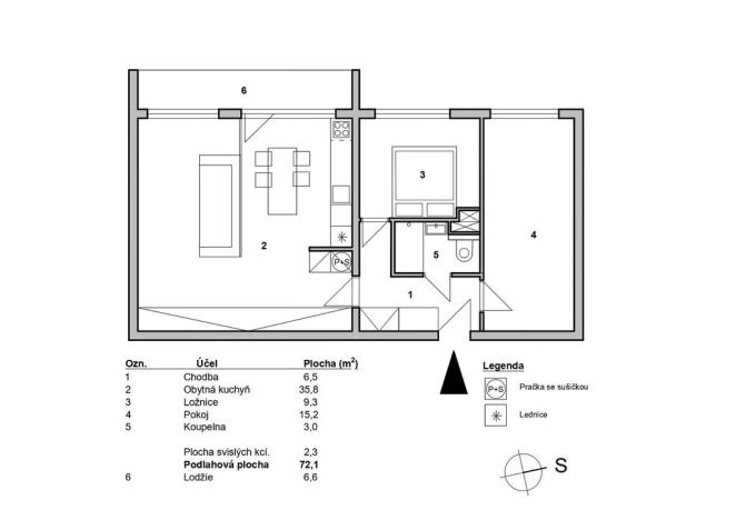 Prodej bytu 3+kk, Pardubice - Zelené Předměstí, nábřeží Závodu míru, 80 m2