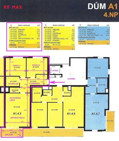 Pronájem bytu 3+kk, Kladno, Benediktínská, 78 m2