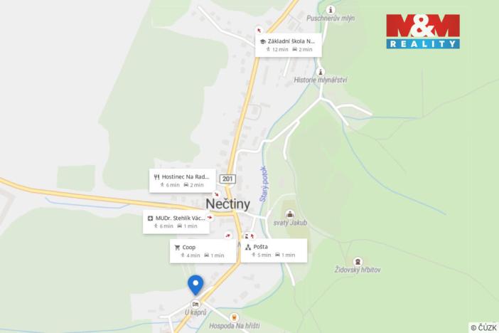 Prodej chalupy, Nečtiny, 43 m2