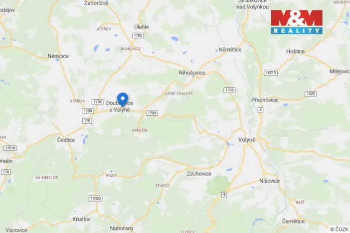 Prodej rodinného domu, Čestice - Doubravice u Volyně, 80 m2