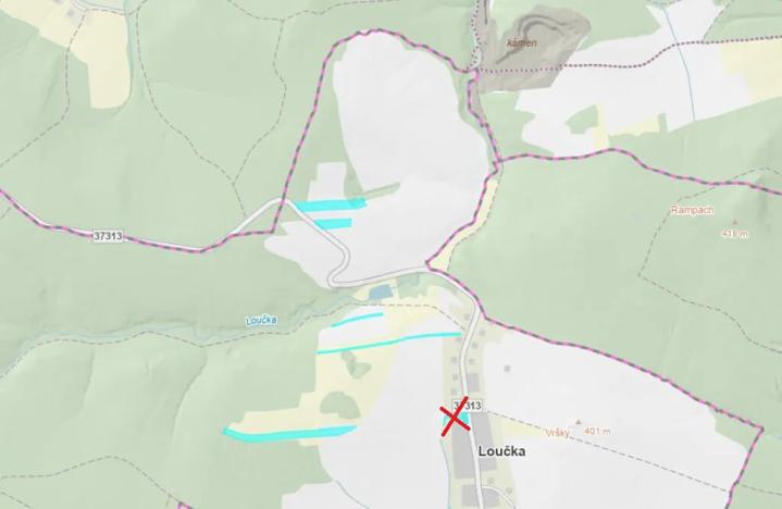 Prodej pole, Loučka, 41380 m2