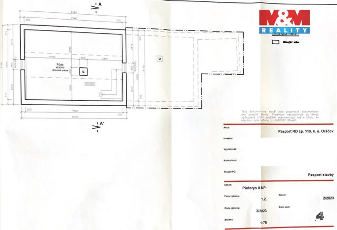 Prodej rodinného domu, Oráčov, 110 m2