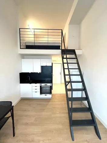Pronájem bytu 1+kk, Praha - Vysočany, Poděbradská, 30 m2