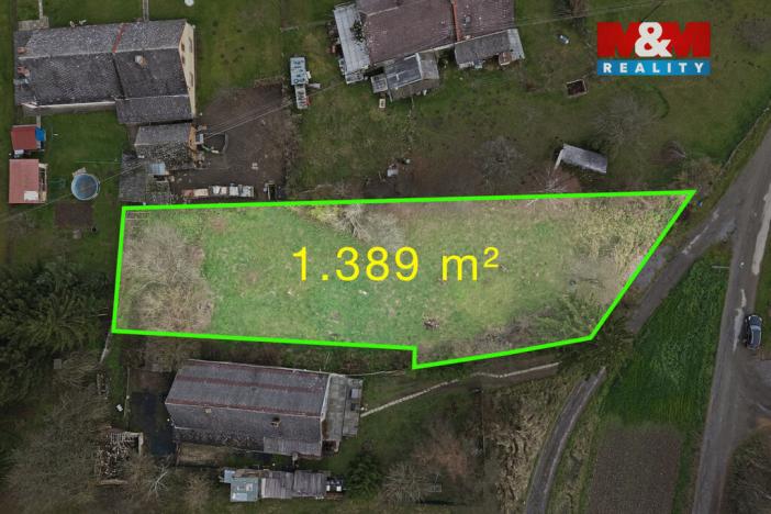 Prodej pozemku pro bydlení, Rychnov na Moravě, 1389 m2
